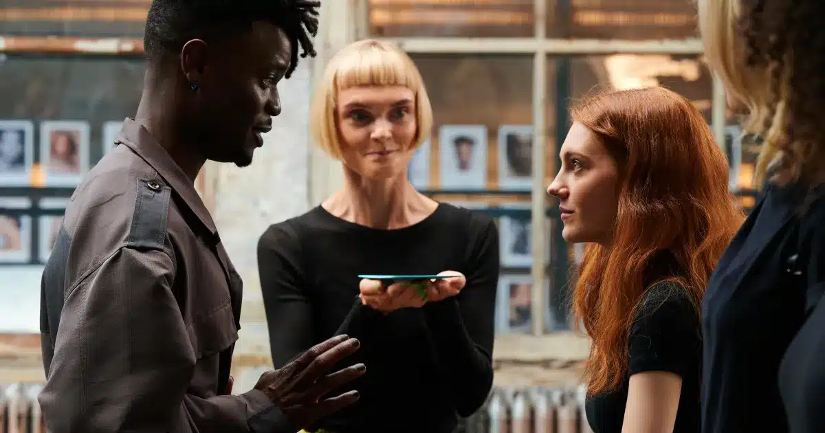 Wilbur (Emmanuel Imani) being Harriet’s (Emily Carey) biggest supporter (Image credit: Netflix)