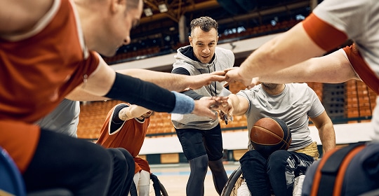 Photo of people playing sports
