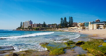 Photo of a beach in the Sutherland Shire
