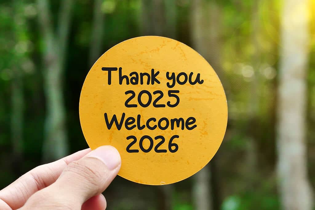Thank you 2025, welcome 2026