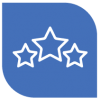 Stars Icon with stars on it